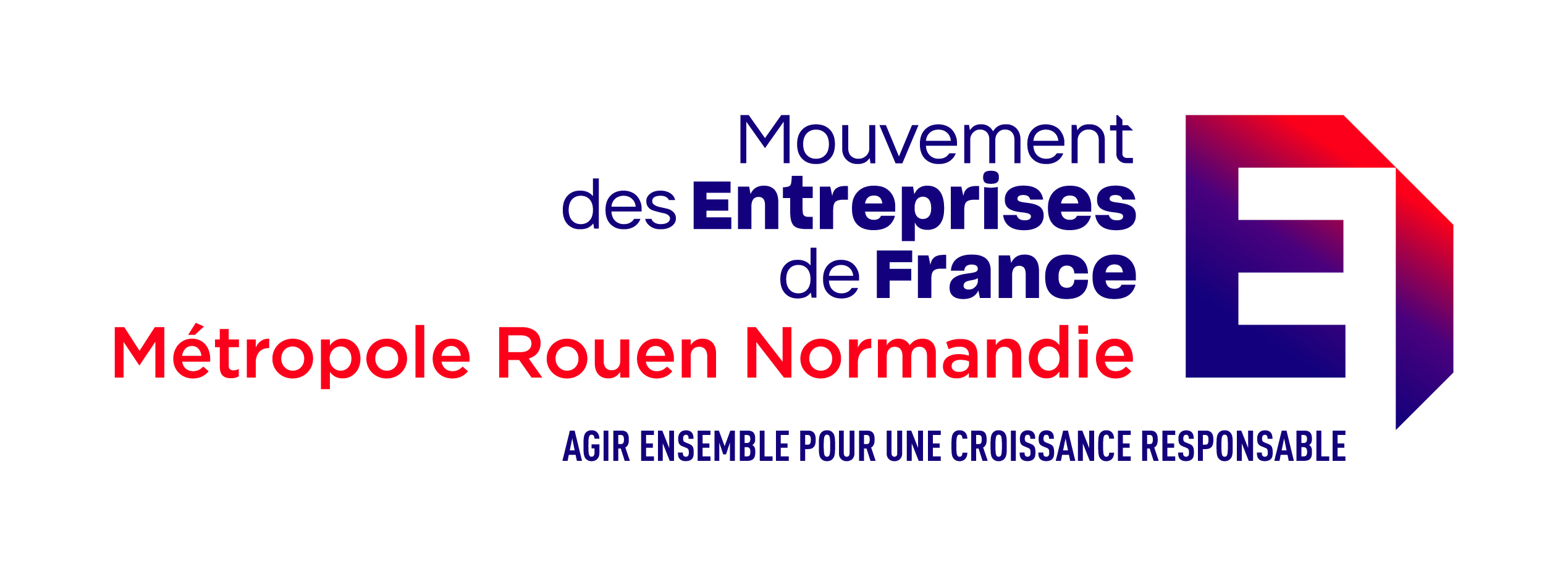 Logo Medef Métropole Rouen Normandie